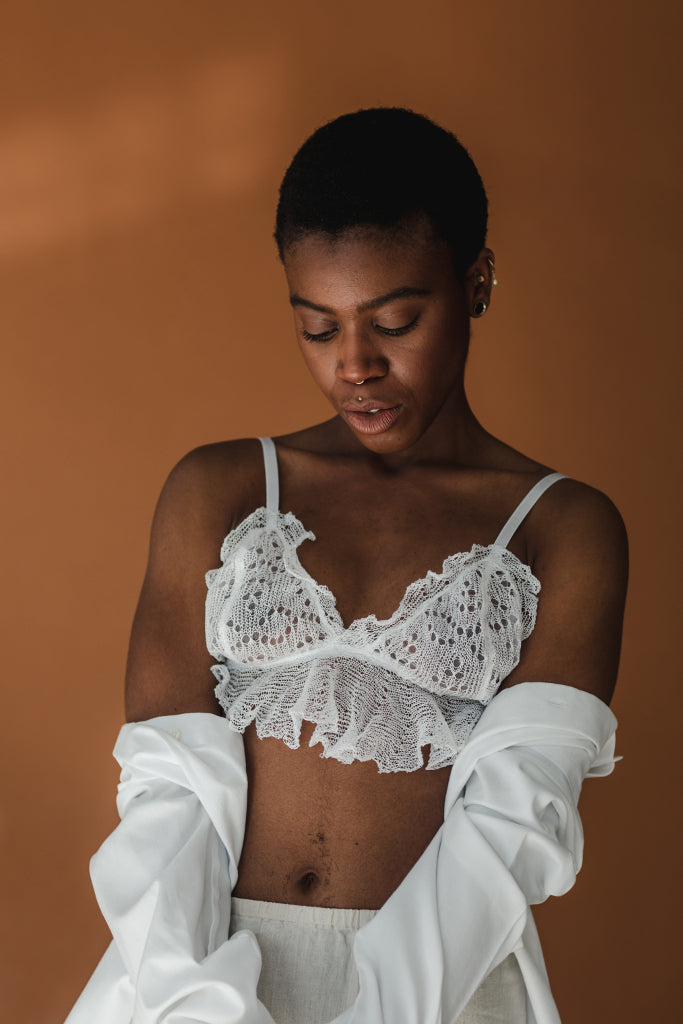 Triangle Ampleur | Blanc