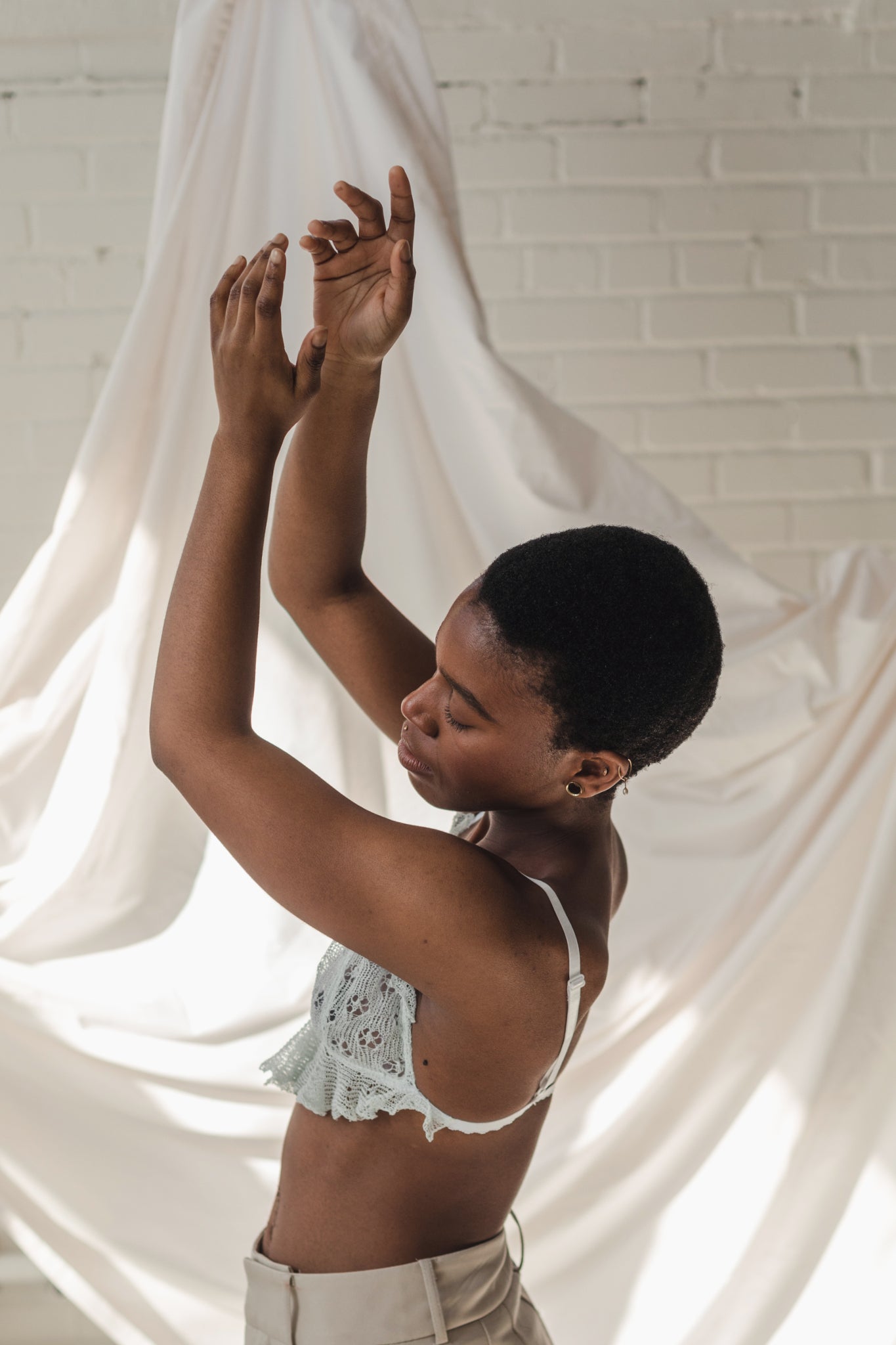 Triangle Ampleur | Bleu Nuage