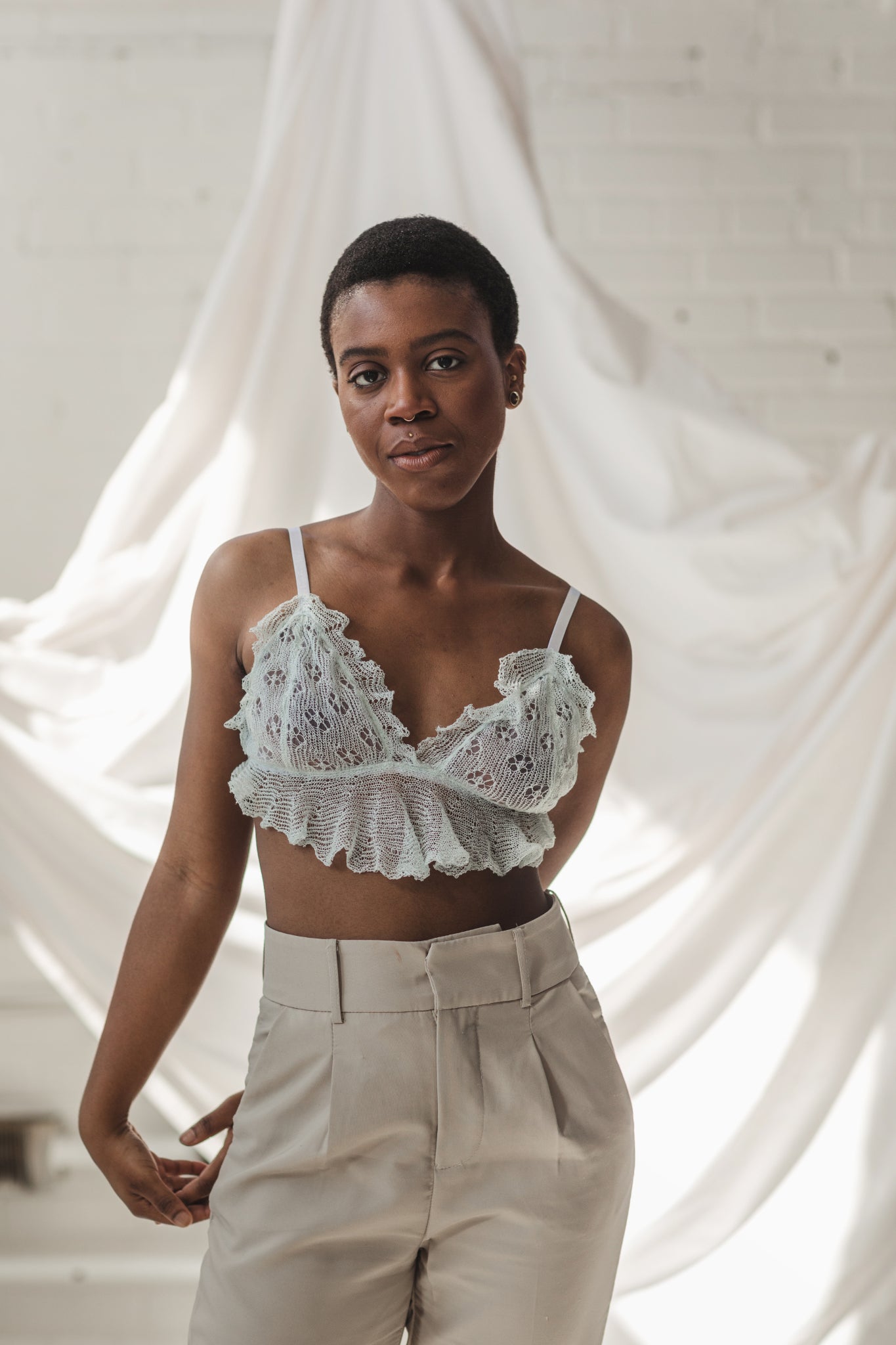 Triangle Ampleur | Bleu Nuage