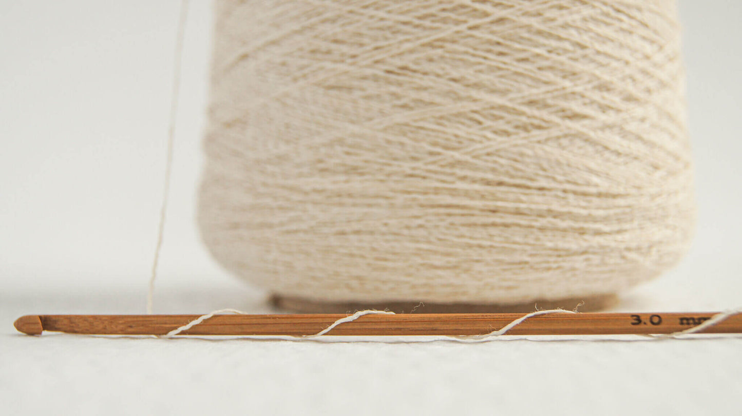 Fil de viscose et papier sur cone, pour tricot-machine et tissage - Viscose and paper yarn on cone for knitting machine and weaving
