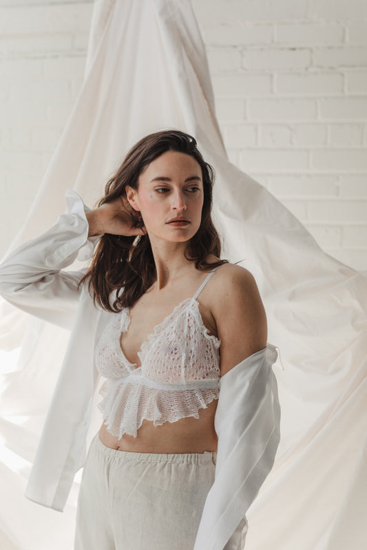 Triangle Ampleur | Blanc