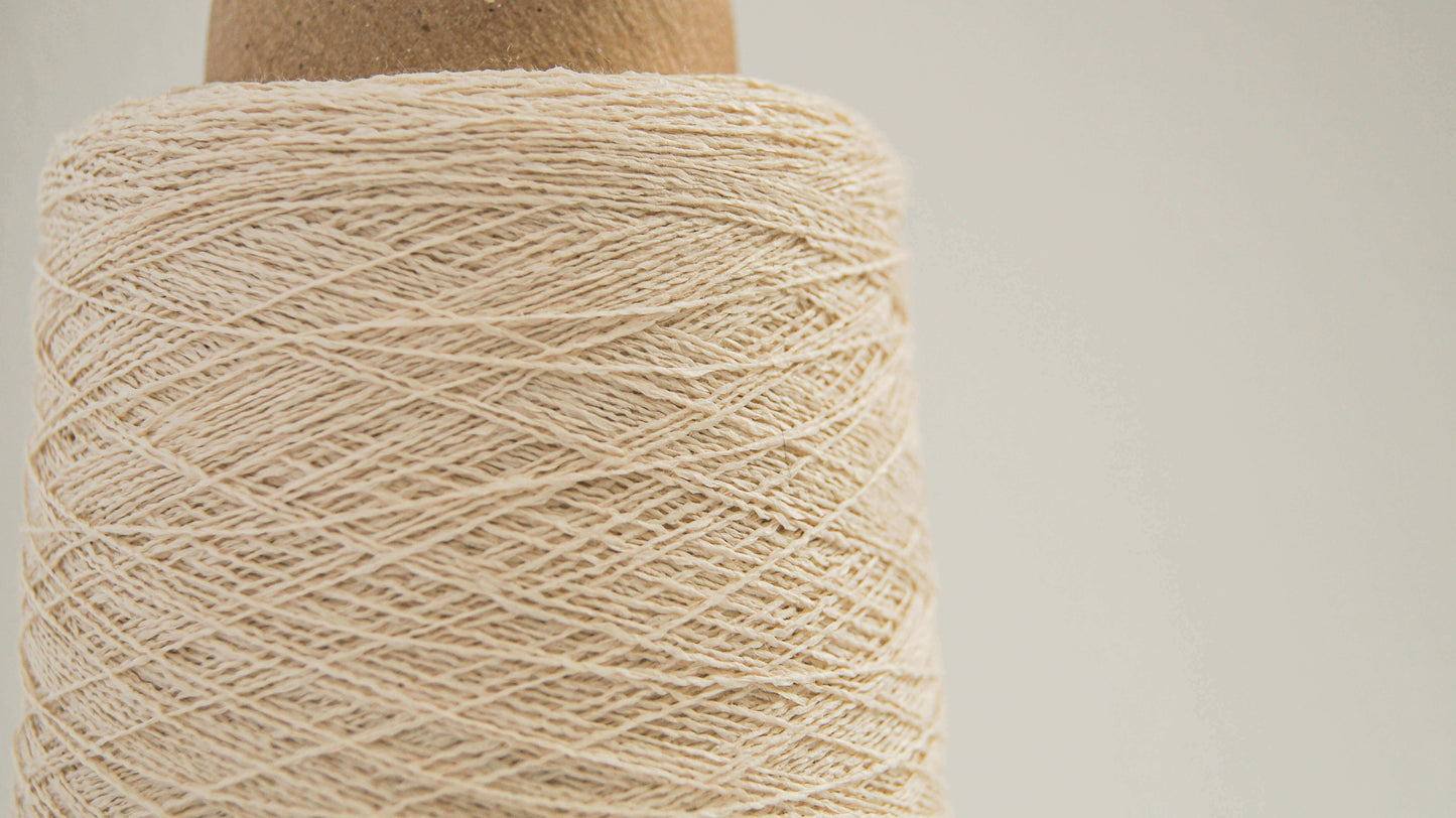 Fil de viscose et papier sur cone, pour tricot-machine et tissage - Viscose and paper yarn on cone for knitting machine and weaving